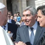 El expresidente Arias se reunió con el Papa Francisco