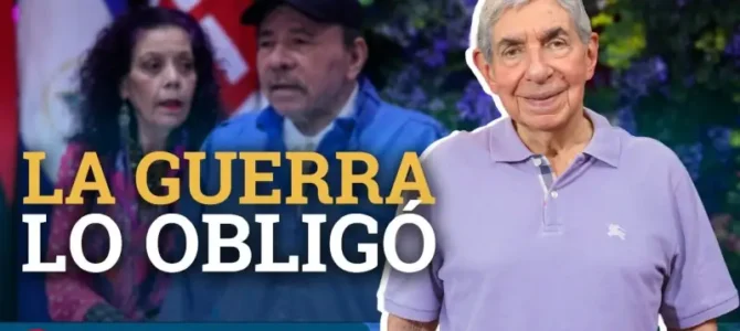 Óscar Arias: “Ortega CEDIÓ por la Contra, NUNCA fue un demócrata”